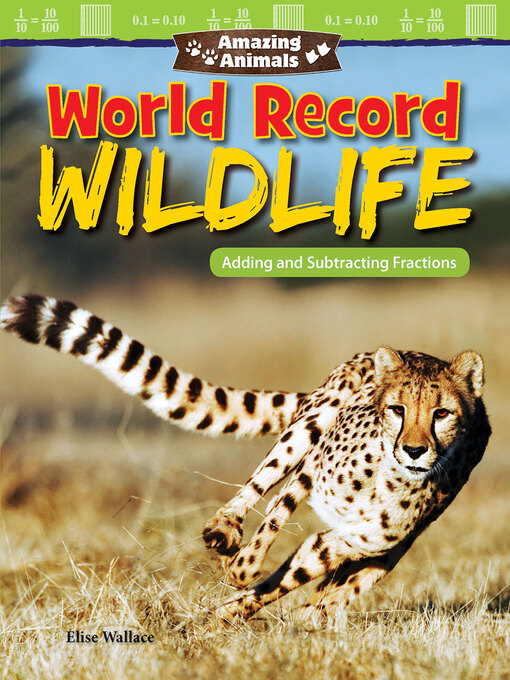 World Record Wildlife: Adding and Subtracting Fractions的封面图片